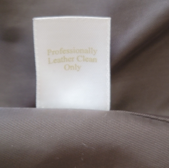 Women’s vintage suede leather Jacket Caslon size Petite Small Dark Brown - Picture 12 of 12